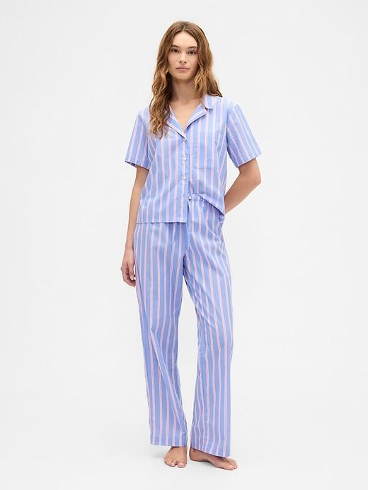 poplin pj pants