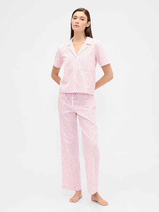 poplin pj pants
