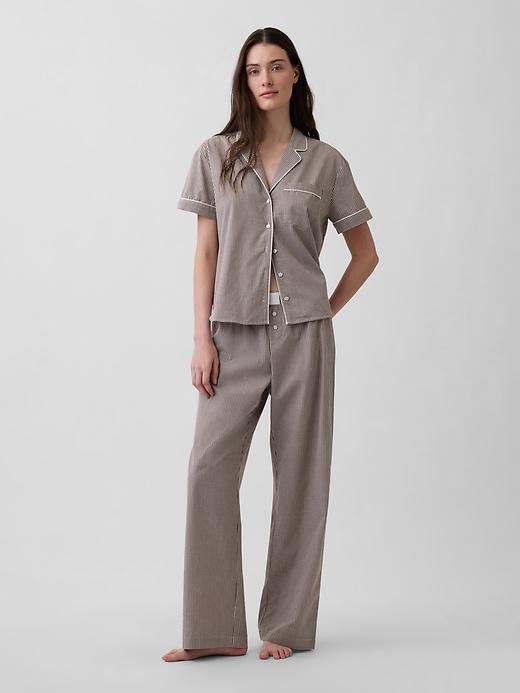 poplin pj pants