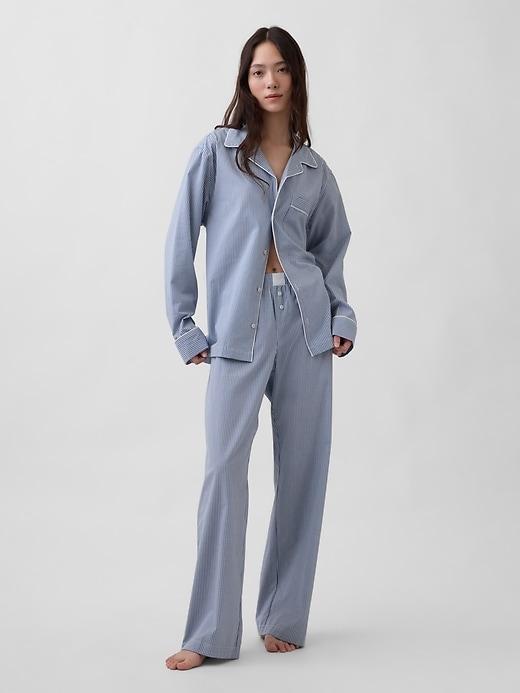poplin pj pants