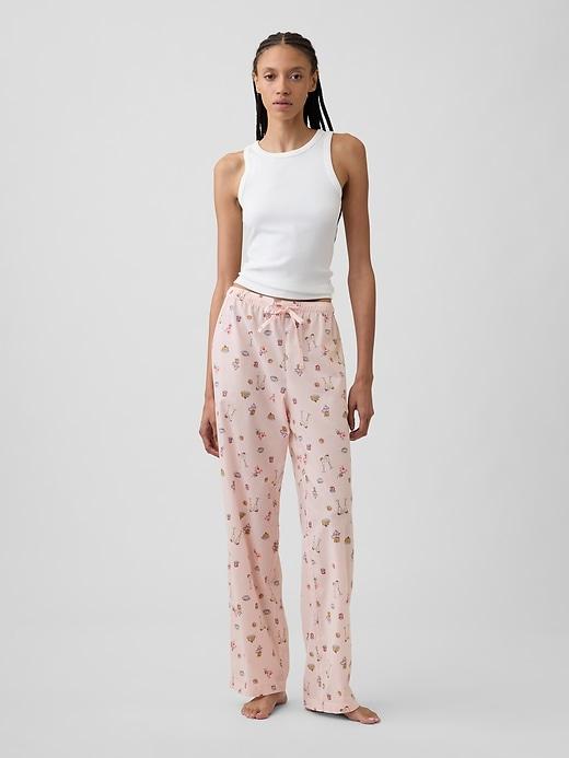 poplin pj pants