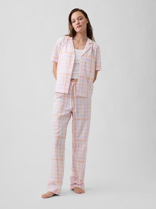 poplin pj pants