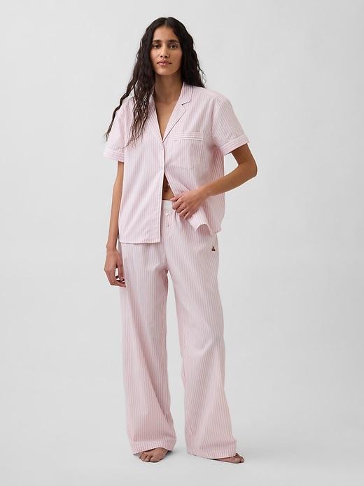 poplin pj pants