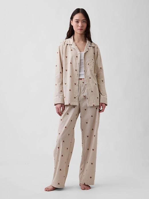 poplin pj pants