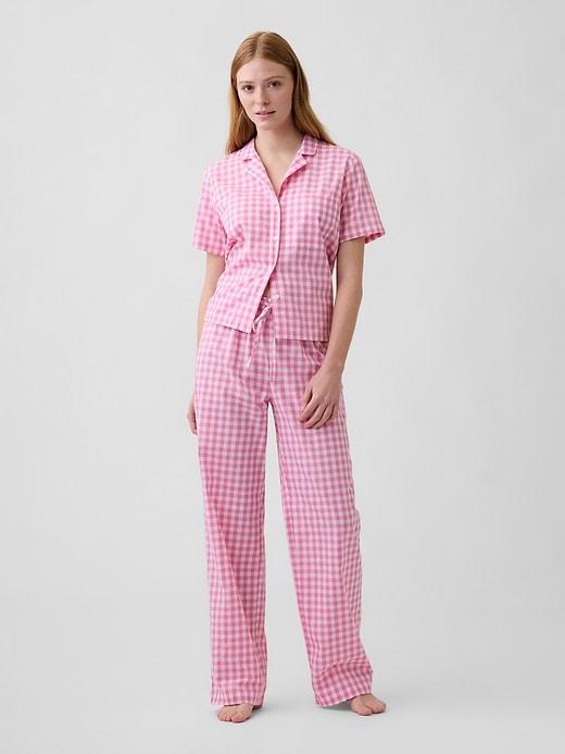 poplin pj pants