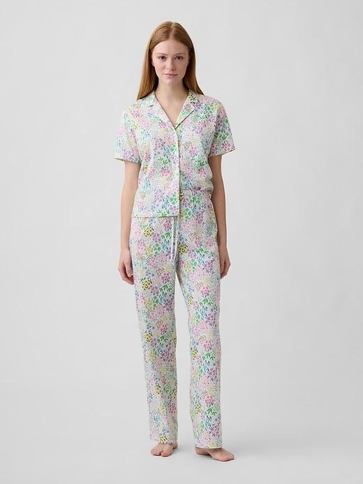 poplin pj pants