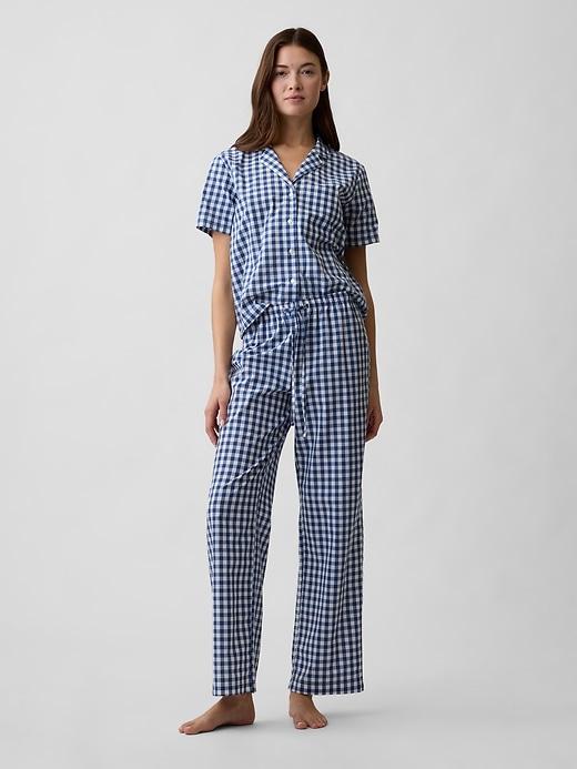 poplin pj pants