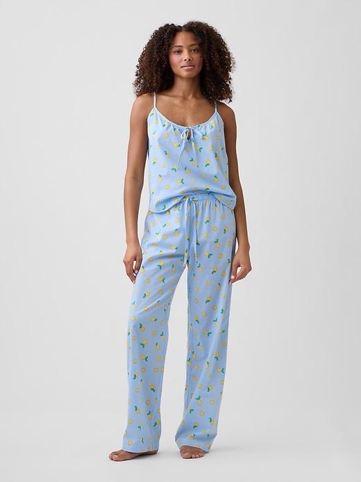 poplin pj pants