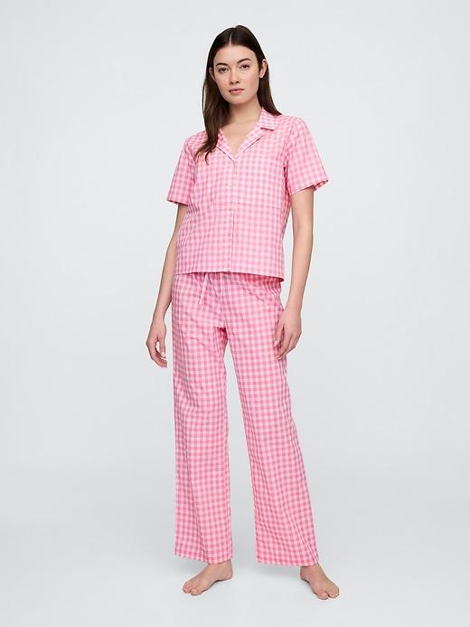 poplin pj pants