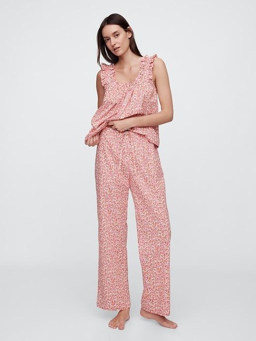 poplin pj pants