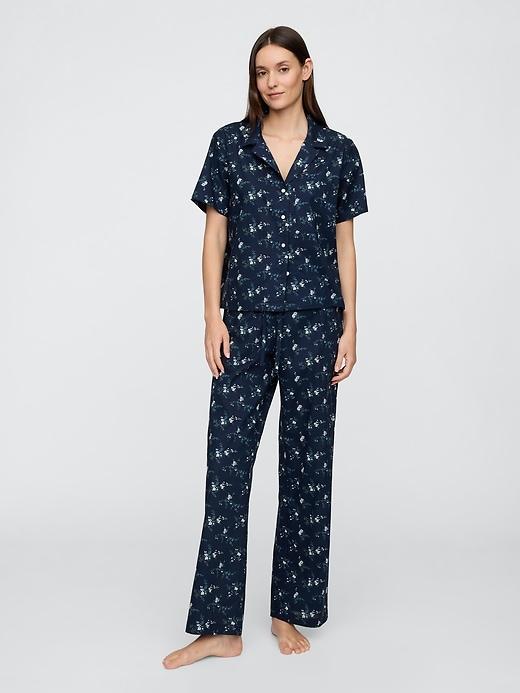poplin pj pants