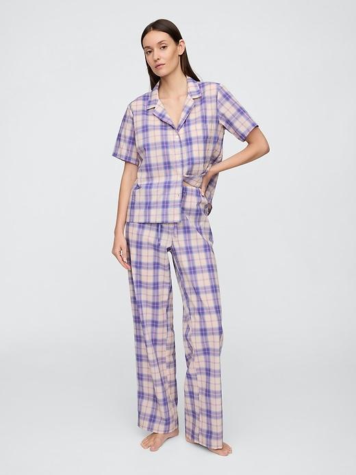 poplin pj pants