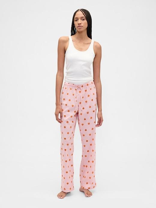 poplin pj pants