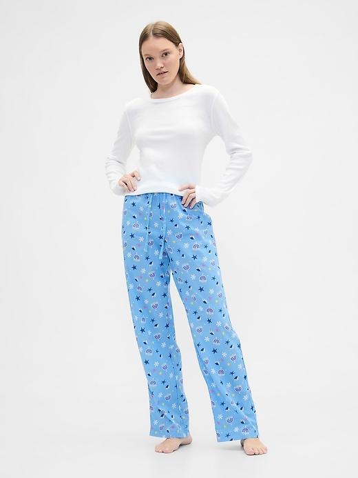 poplin pj pants