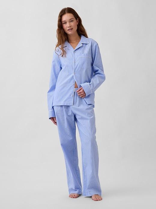 poplin pj pants