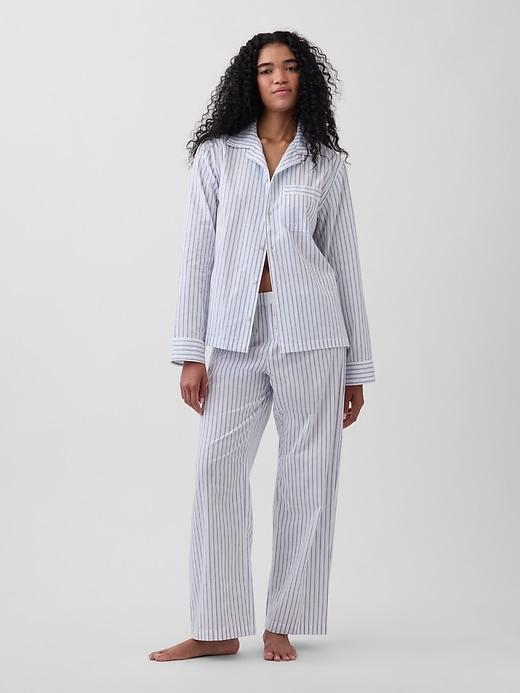 poplin pj pants