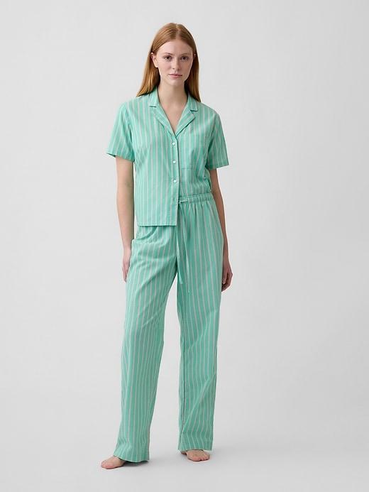 poplin pj pants