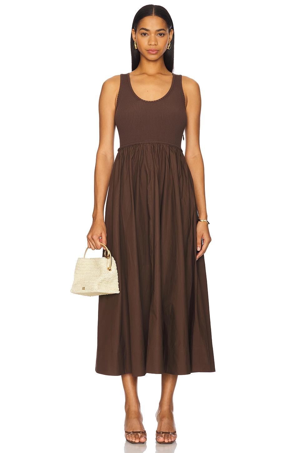 poplin racer dress