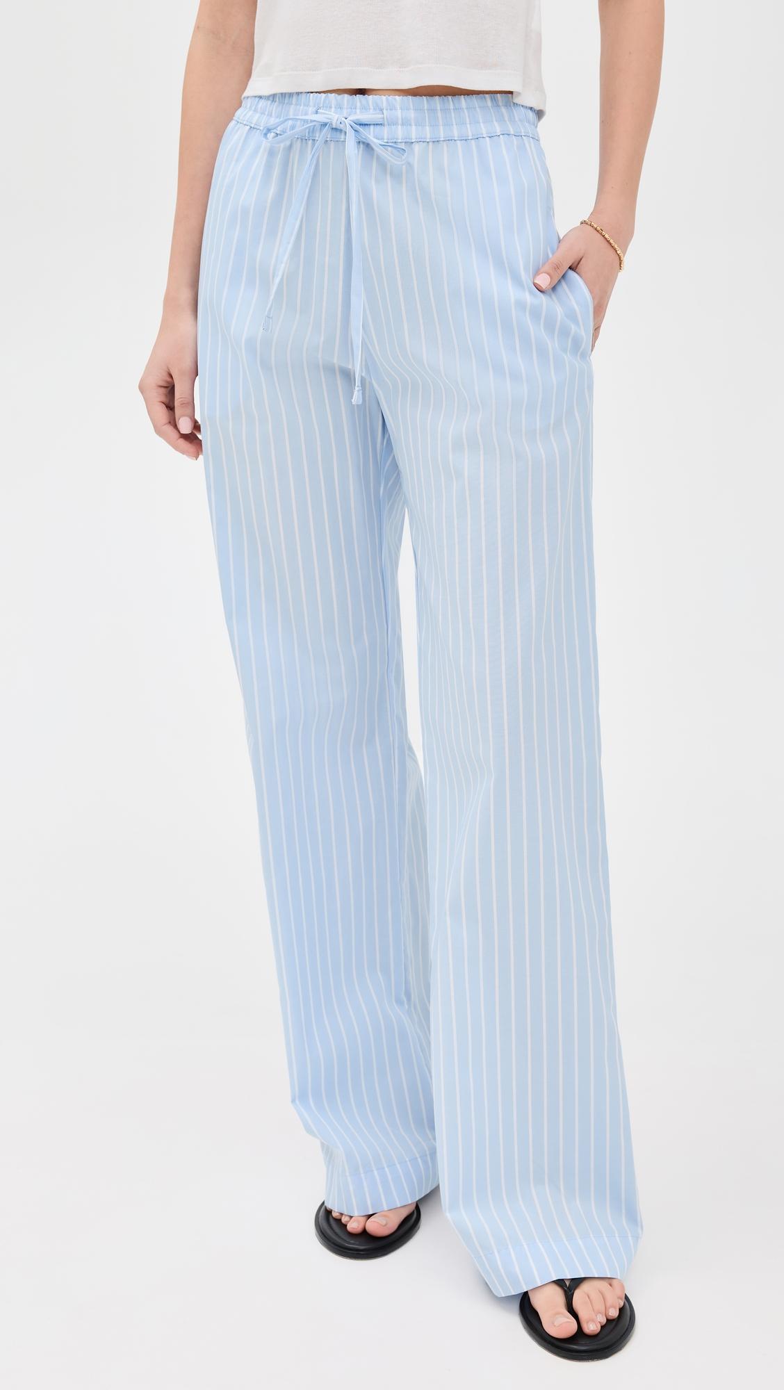 poplin resort pants