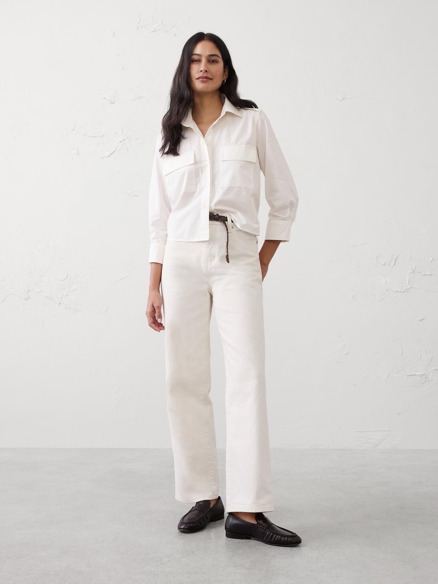 poplin utility shirt
