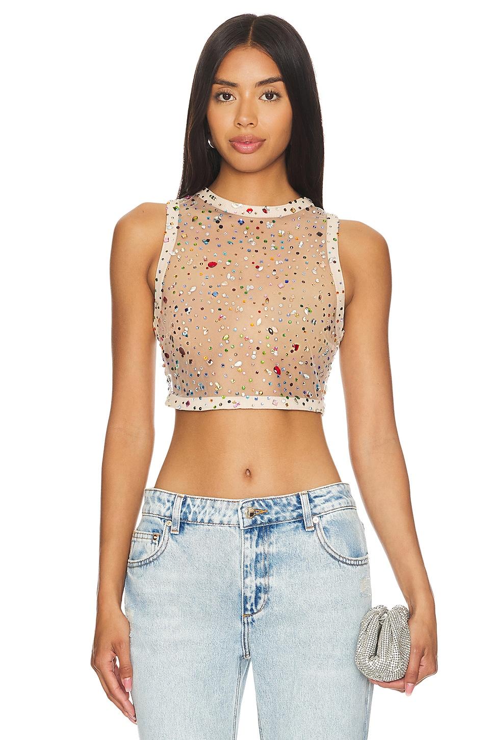 pops and claps crop top