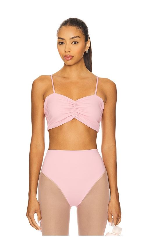 port de bras ariadne sports bra in pink.