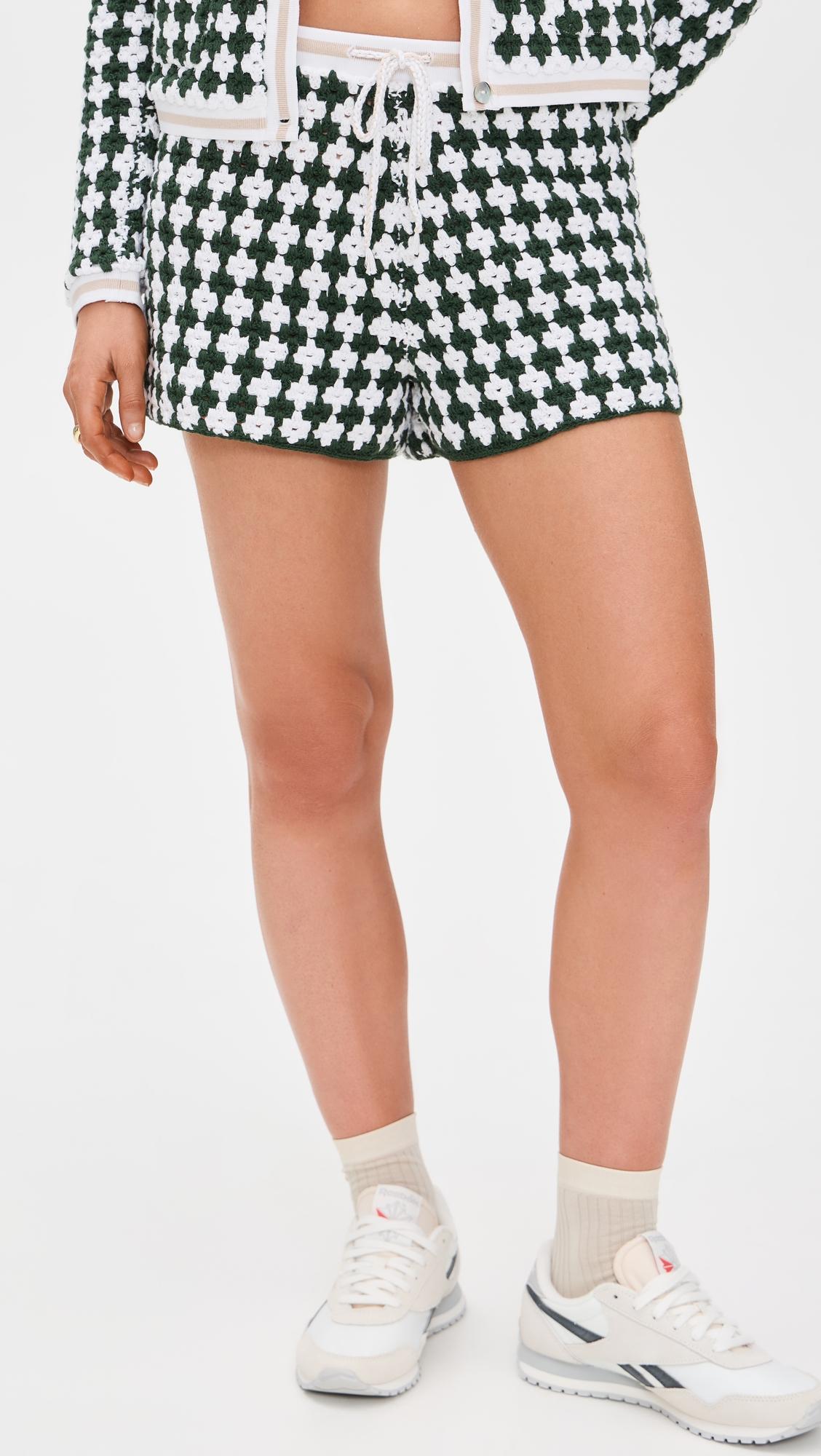 portobello malik crochet shorts