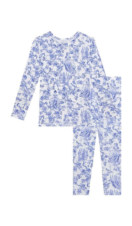 posh peanut classic pajama set in multi.