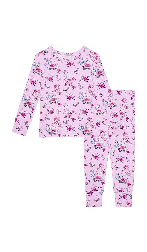 posh peanut classic pajama set in multi.