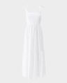 posie cotton-linen maxi dress