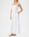 posie cotton-linen maxi dress