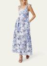 posie tiered maxi dress