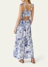 posie tiered maxi dress