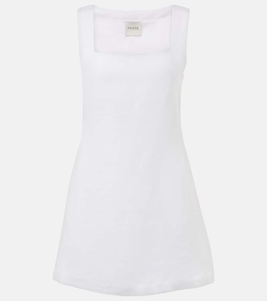 posse alice linen minidress