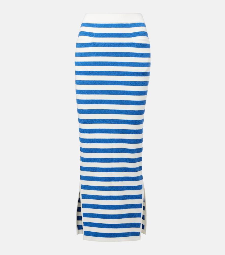 posse ari striped pencil skirt