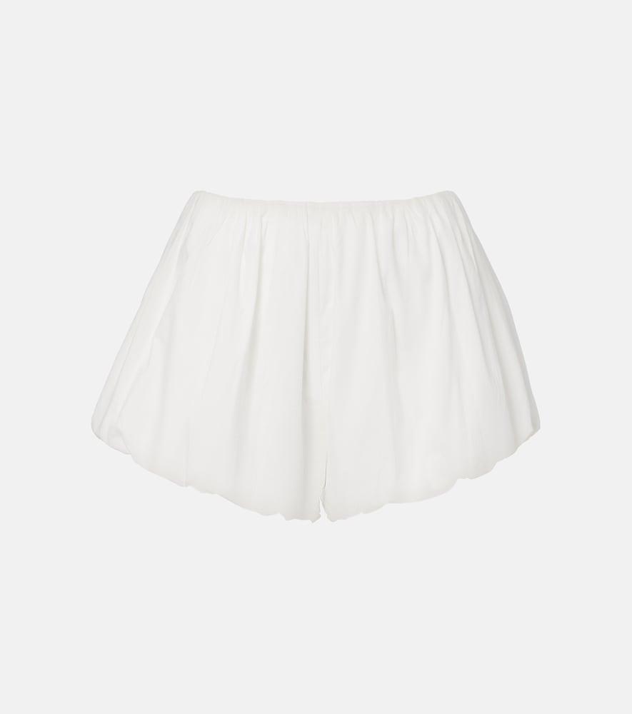 posse aurelia cotton poplin shorts