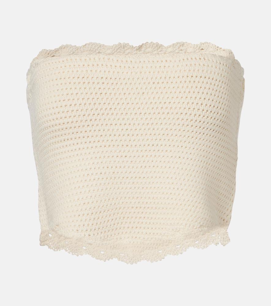 posse dylan crochet crop top