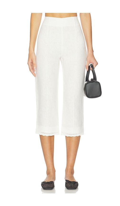 posse effi capri pant in cream.