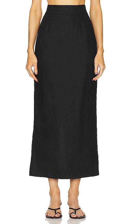 posse emma pencil skirt in black.