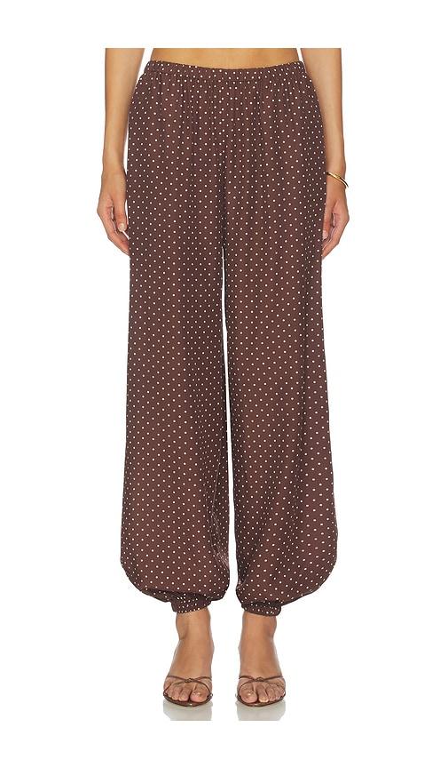 posse evie pant in brown.