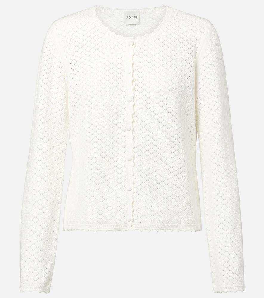 posse helena crochet cardigan