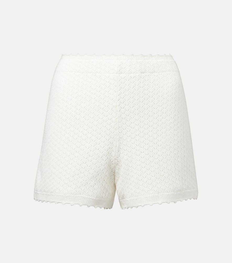 posse helena crochet shorts