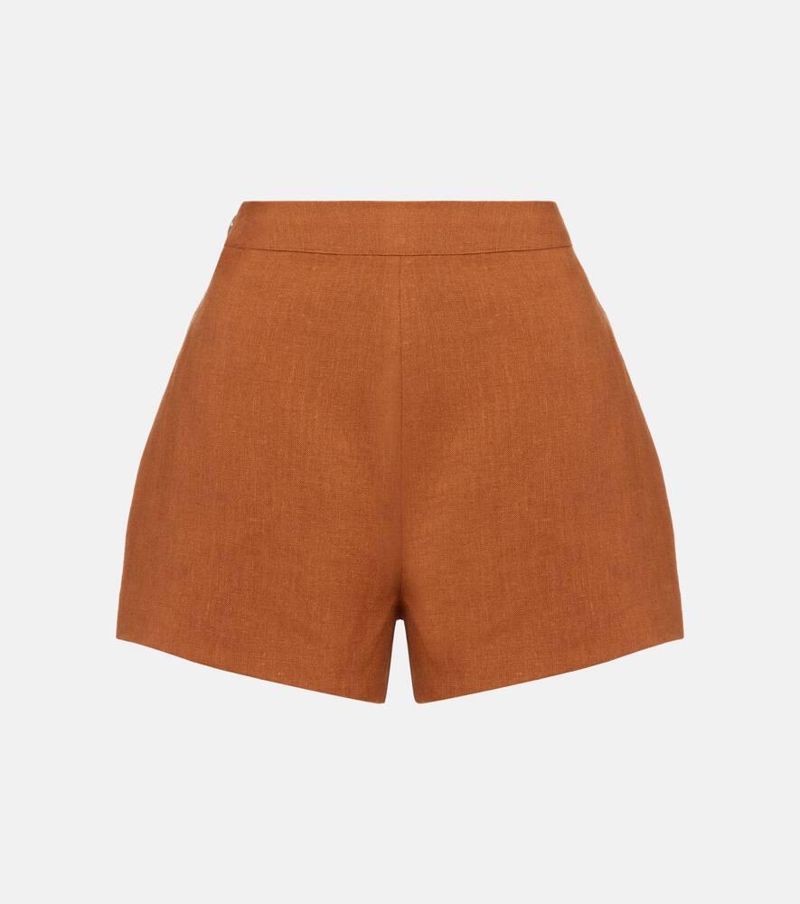 posse perri linen shorts