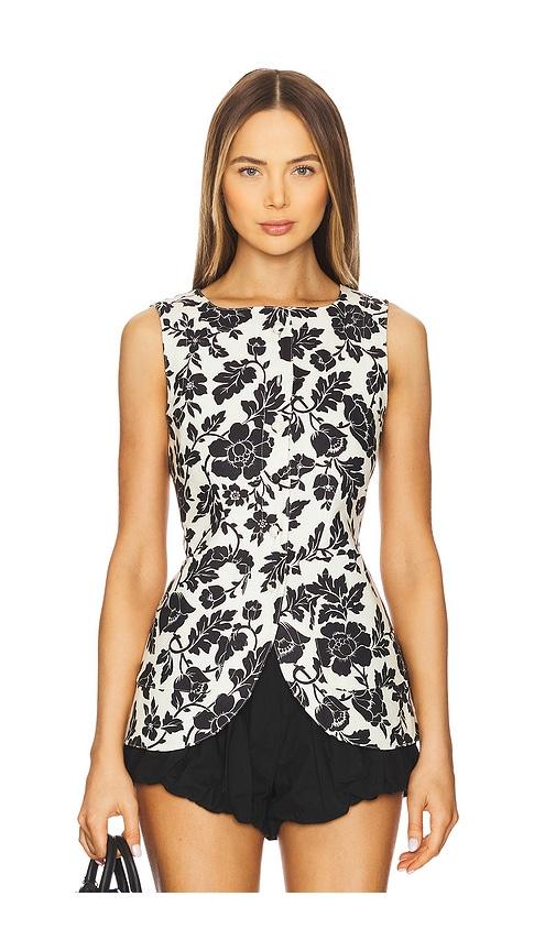 posse romeo vest in black.