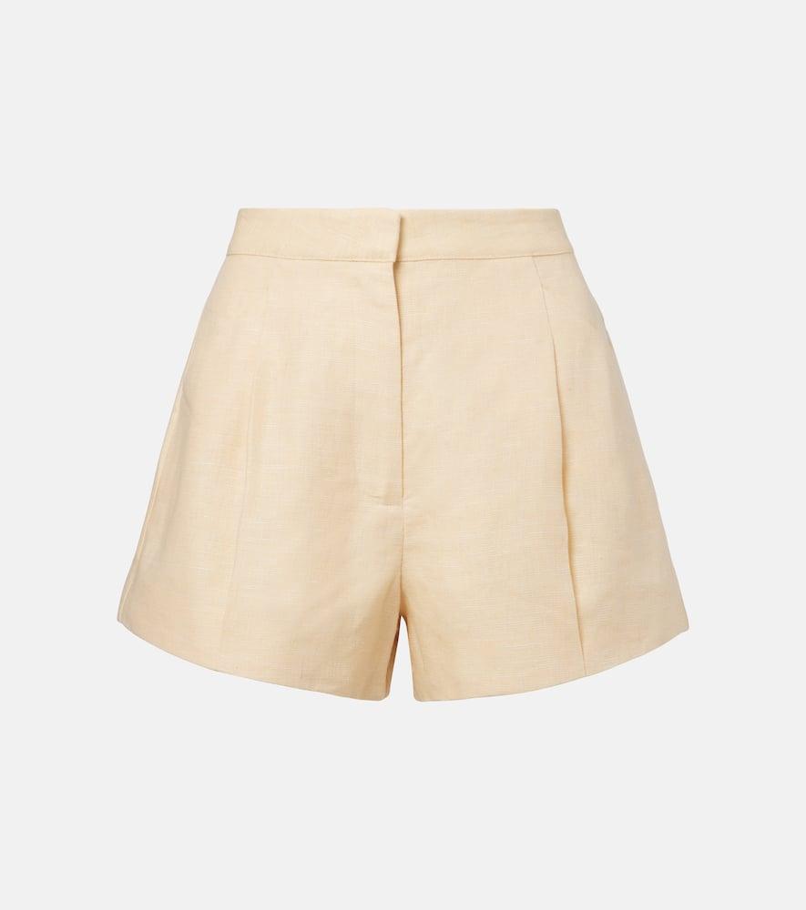 posse rosalie linen shorts