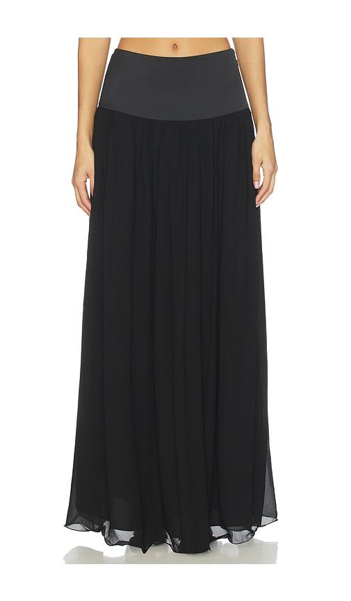 posse solene skirt in black.