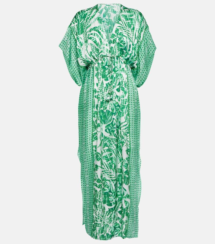 poupette st barth amaya printed kaftan
