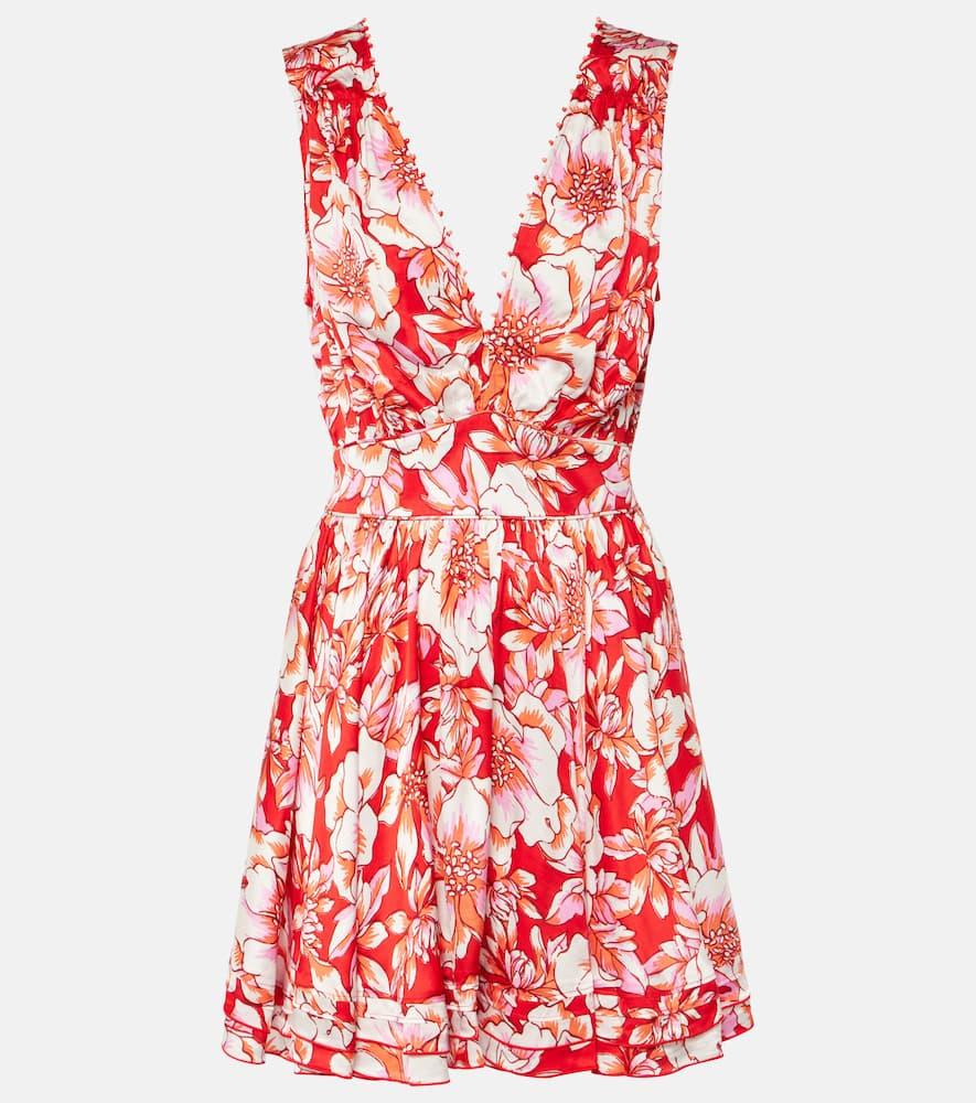 poupette st barth bessie floral minidress
