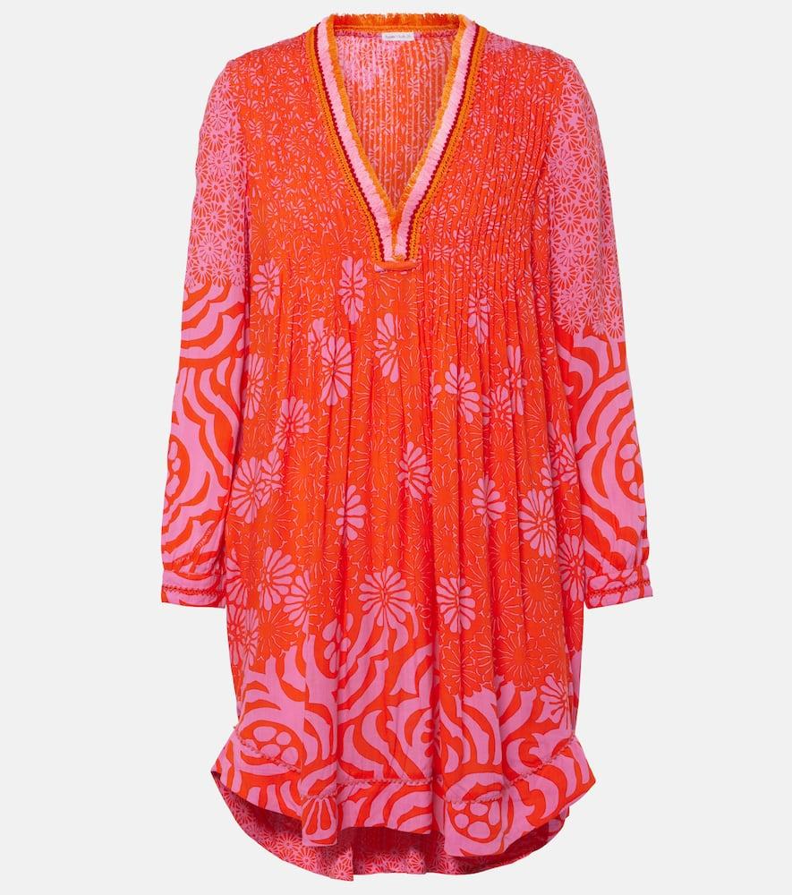 poupette st barth bessie printed minidress