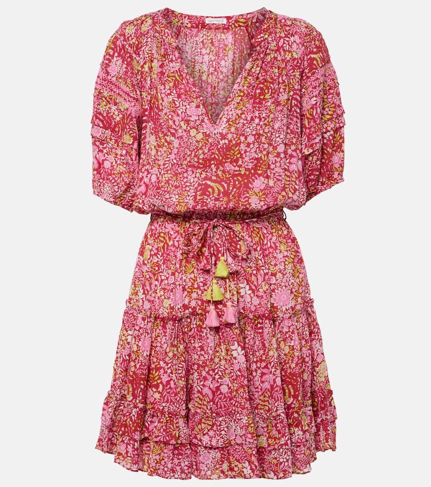poupette st barth bona floral minidress